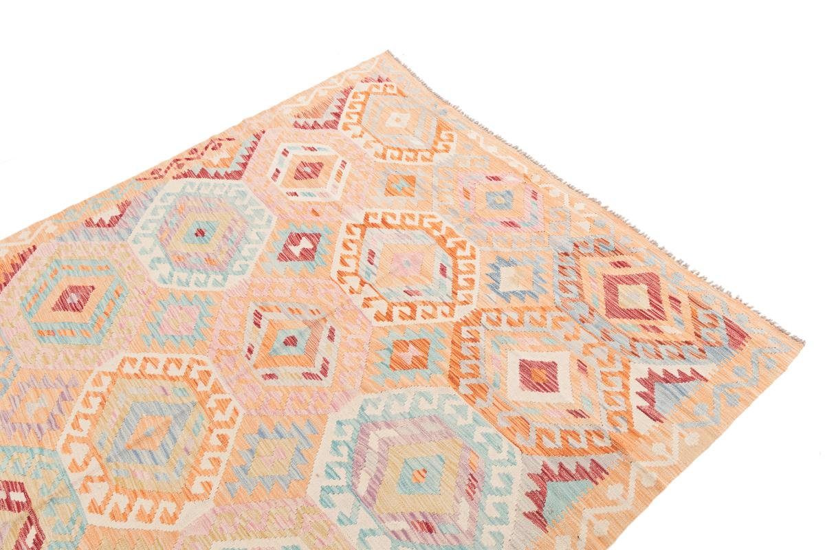 Orientteppich Kelim mm Nain rechteckig, Orientteppich, Trading, Handgewebter Afghan 208x290 3 Höhe