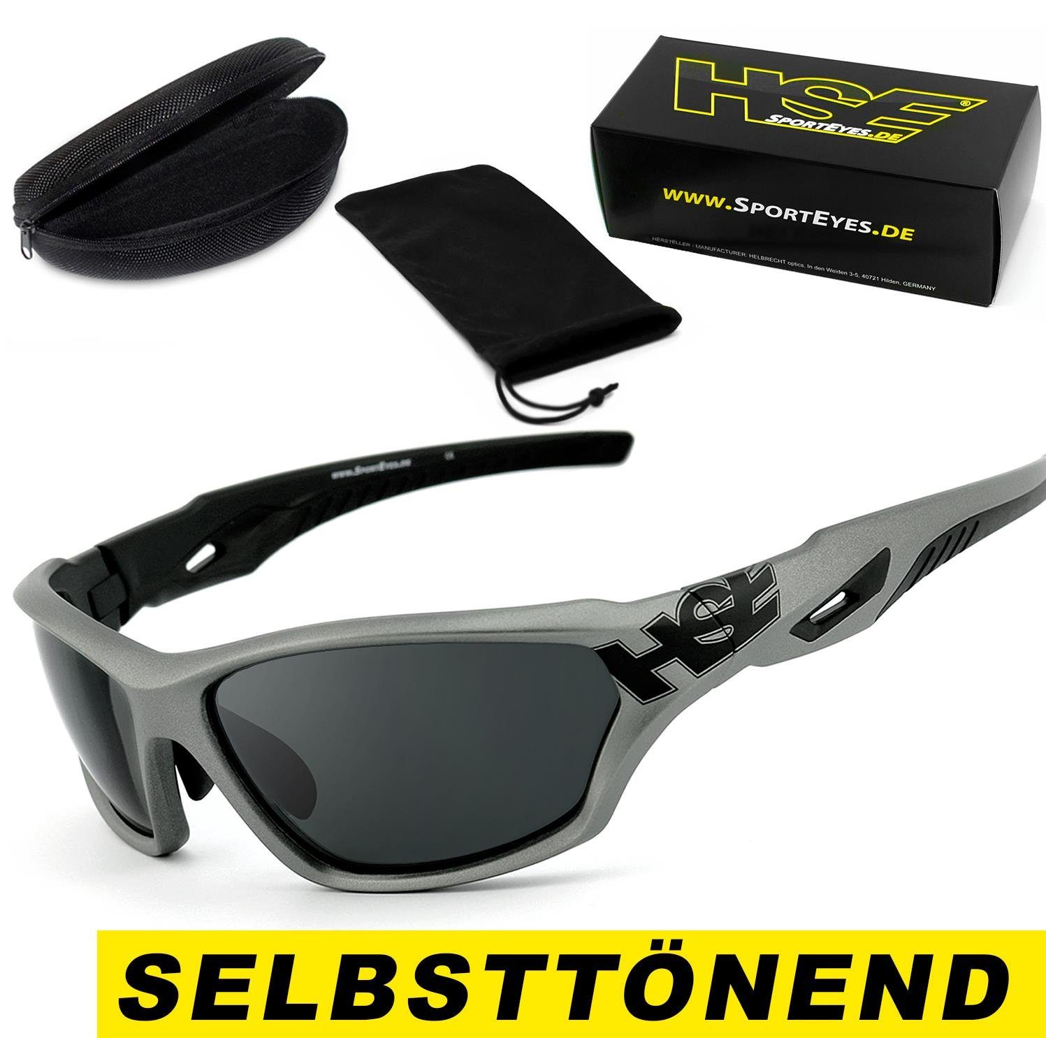 HSE - SportEyes Sportbrille 2093gm - selbsttönend, schnell selbsttönende Gläser, MADE IN GERMANY
