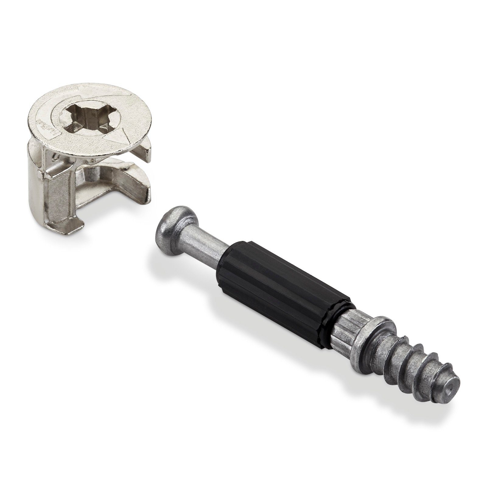 SO-TECH® Winkelbeschlag Korpusverbinder JETFIX / RASTEX mit Dübel Möbelverbinder Ver (50 St), Möbelverbinder Verbindungsbeschläge