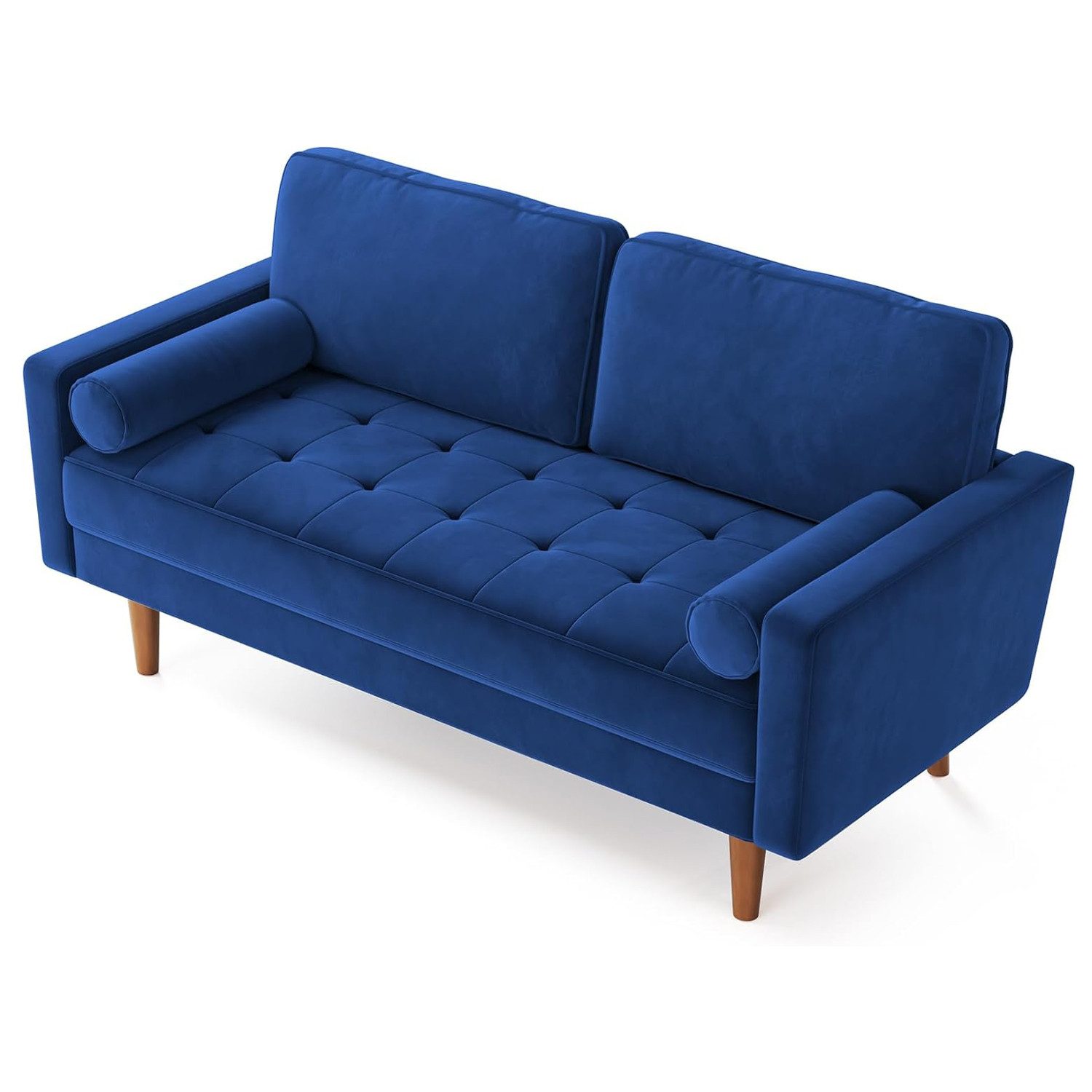 ToteBox 3-Sitzer Massivholzsofa mit Samtbezug, abnehmbarer günstig online kaufen
