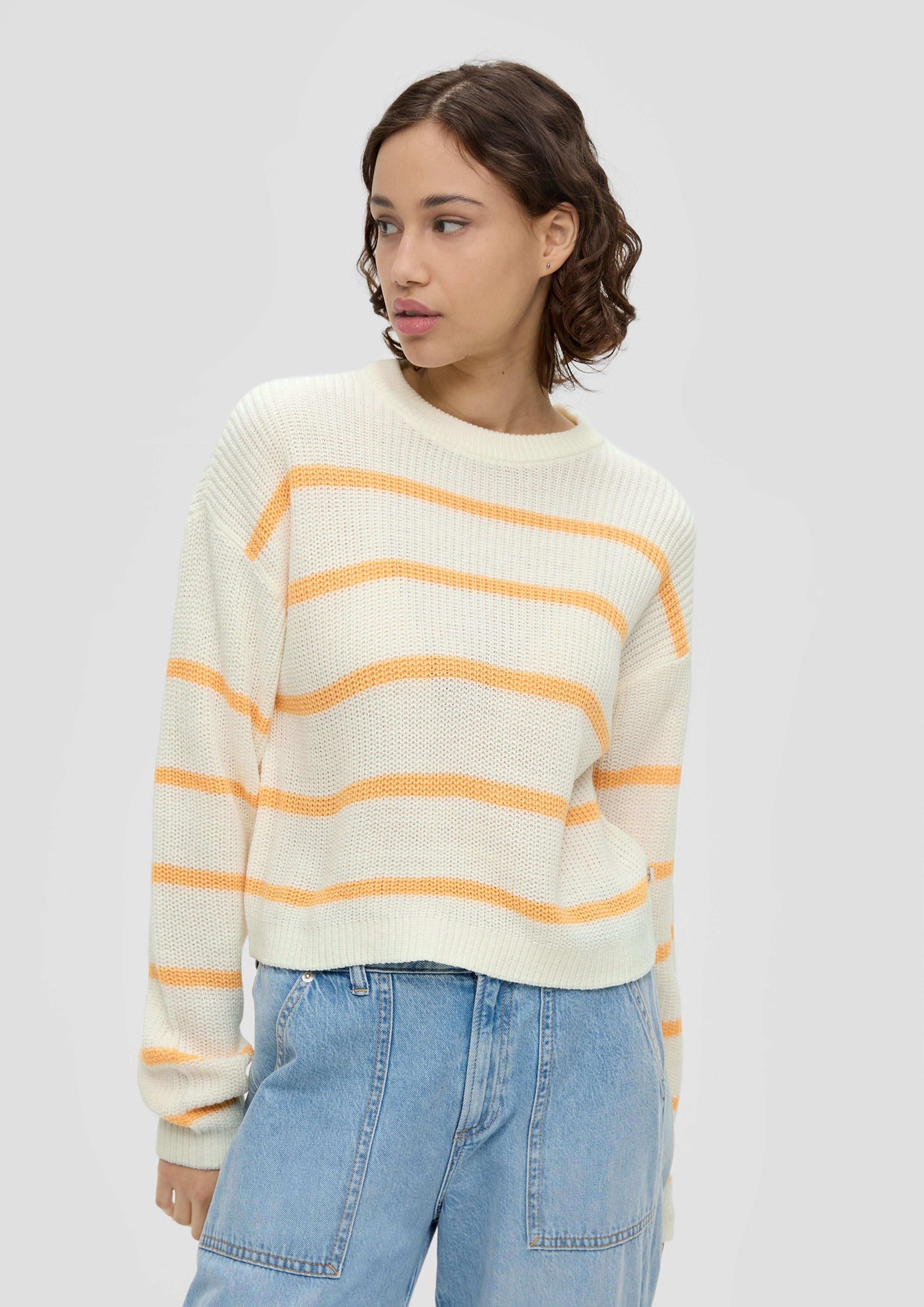 Strickpullover Leichter Sommerstrickpullover im Relaxed Fit