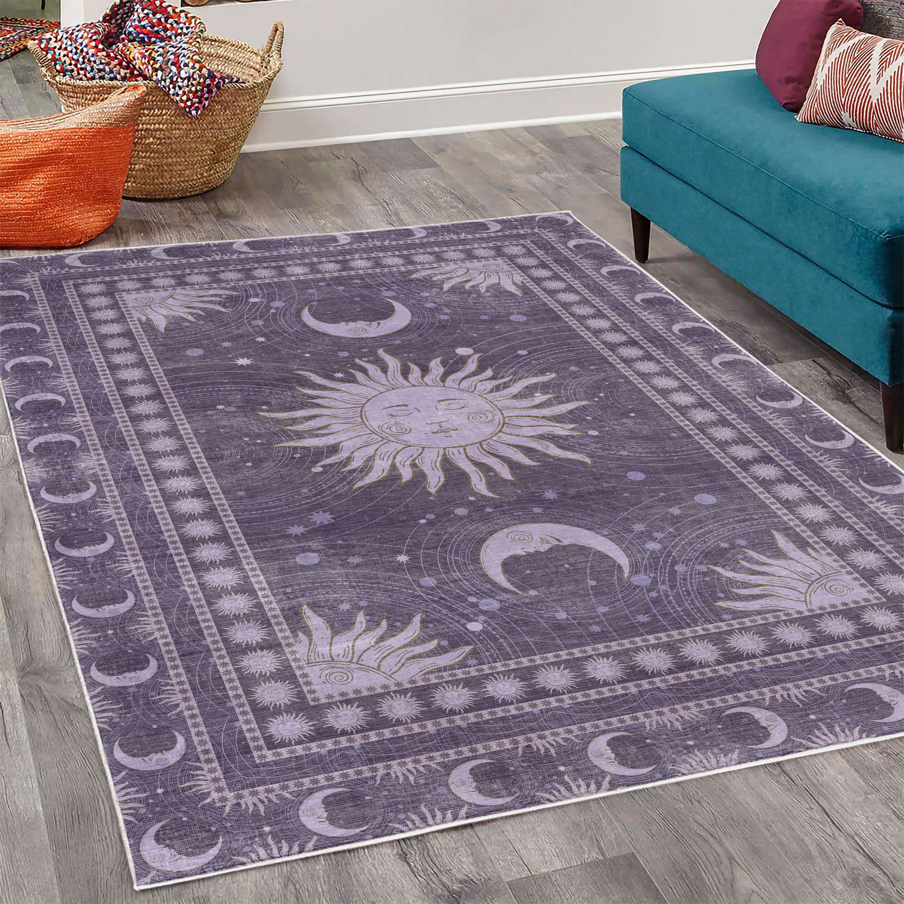 Abakuhaus Teppich Dekorativer Teppich für Wohnzimmer günstig online kaufen