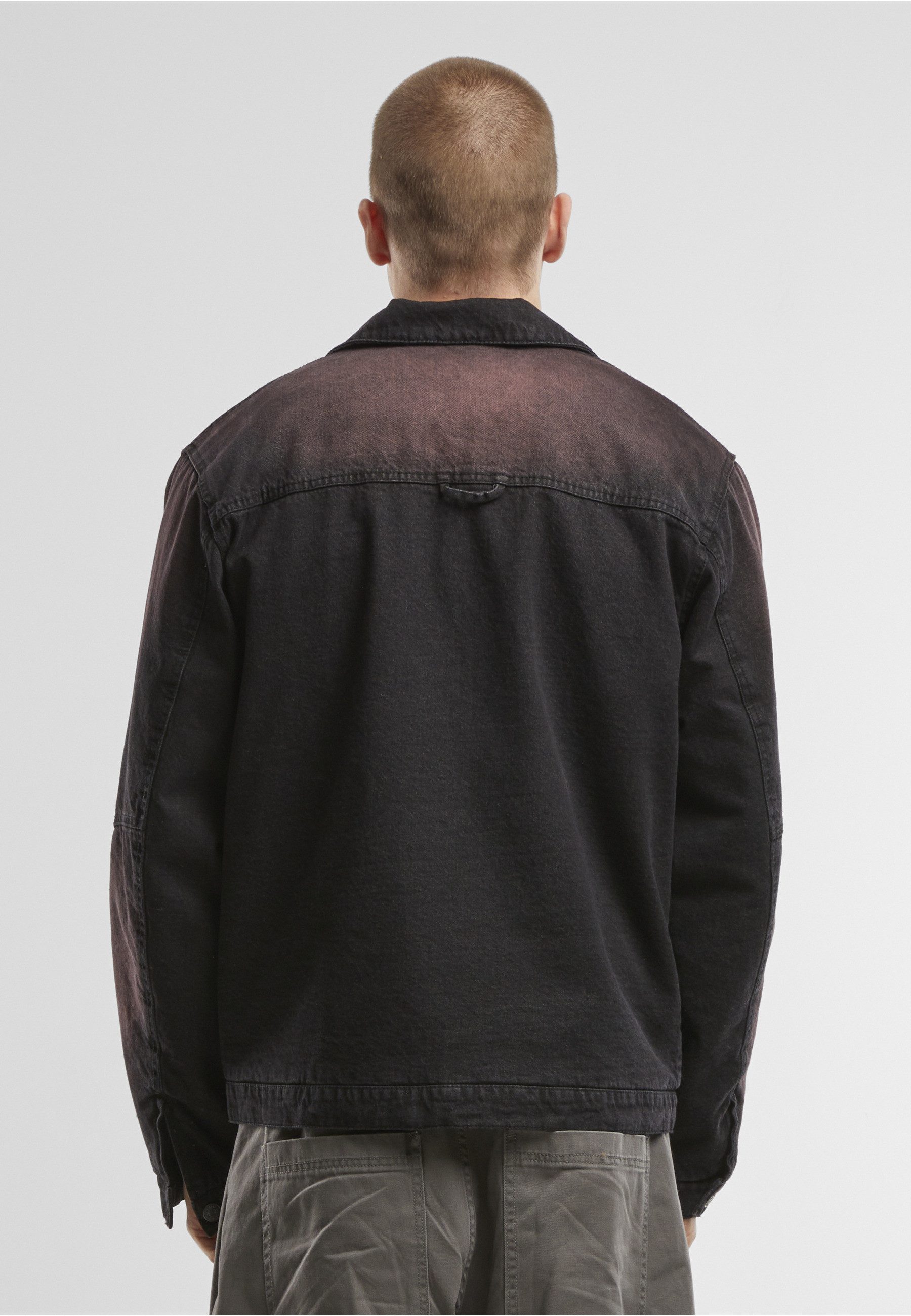 Karl Kani Allwetterjacke Karl Kani KK Patch Color Spray Denim Jacket (1-St)