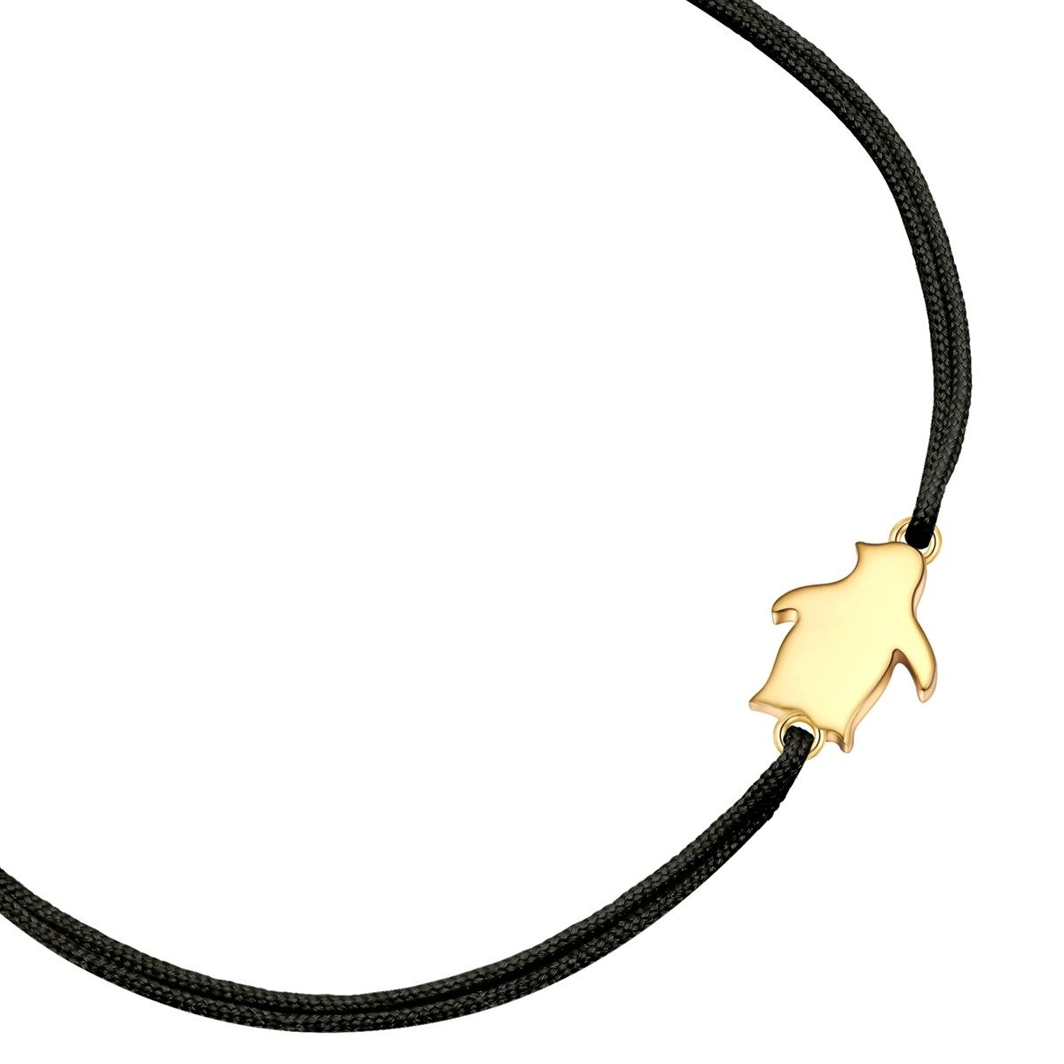 Glanzstücke München Armband Pinguin gelbgold
