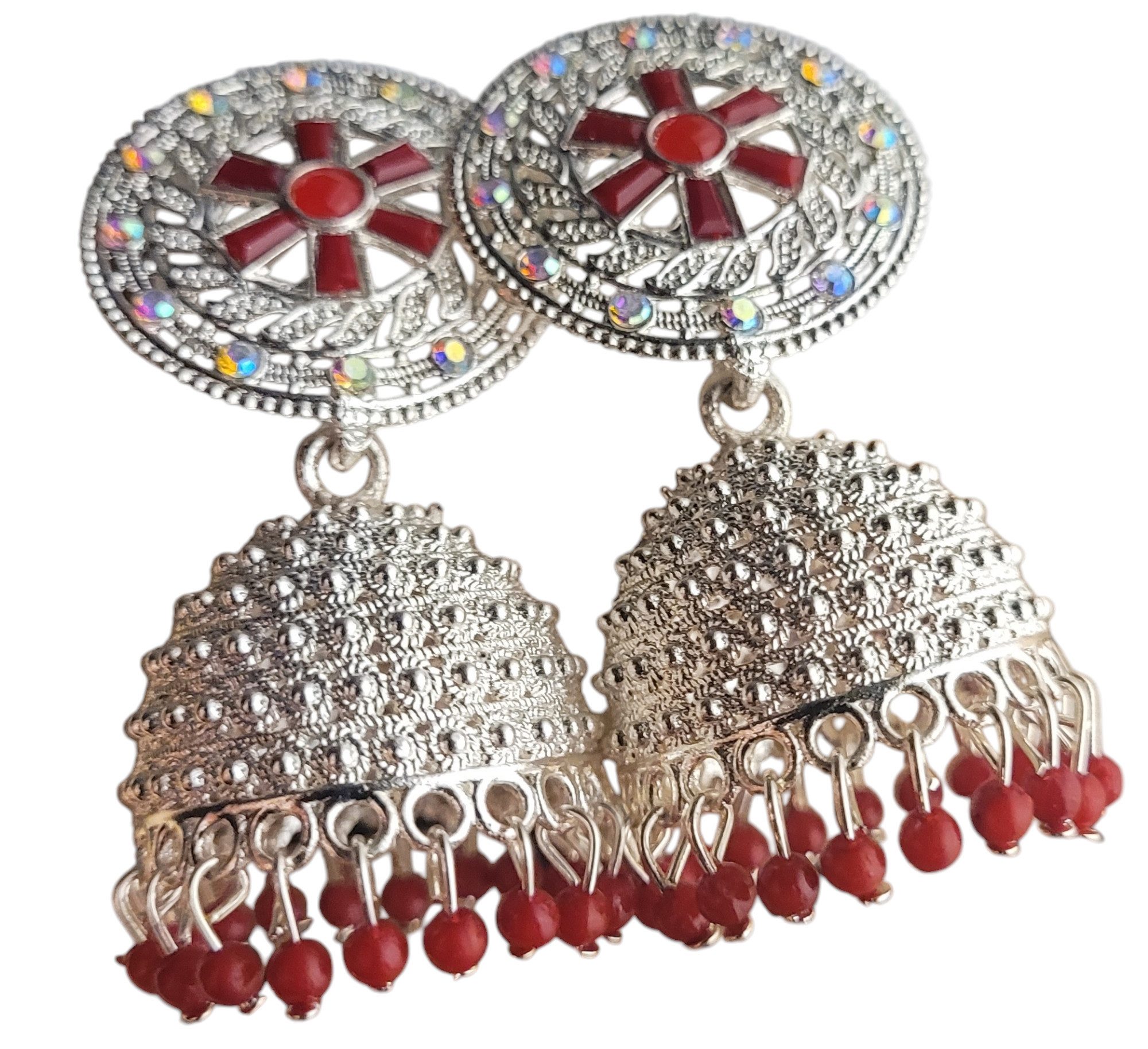 Paar Ohrhänger Silver Cherry JUMKHA