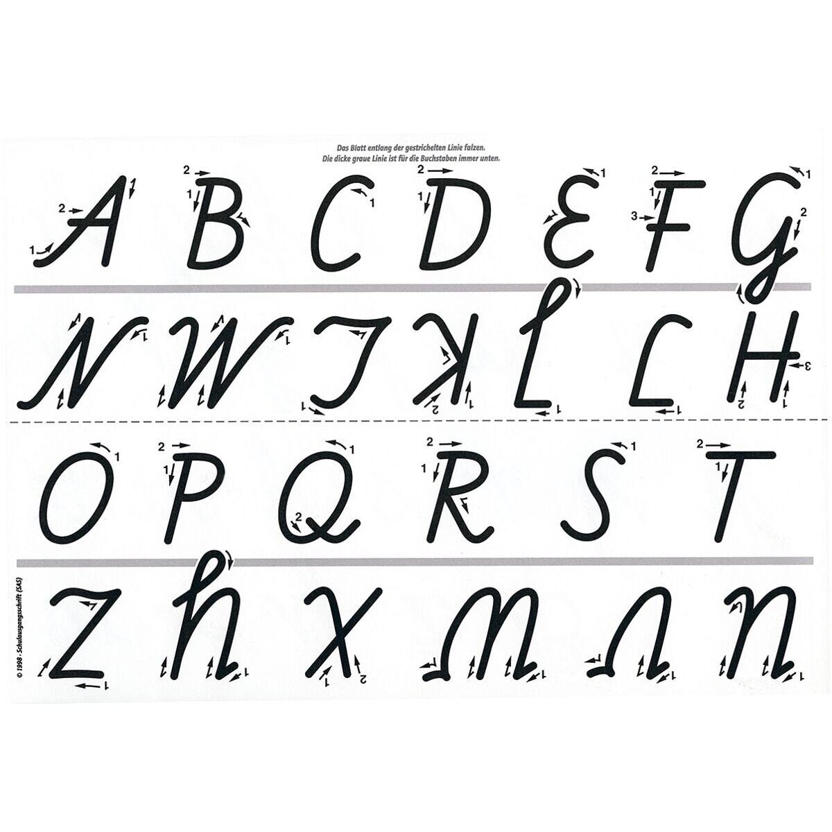 OXFORD Schulheft, Schreiblernheft, A4 quer, liniert (Lineatur SL), gelocht, 16 Blatt