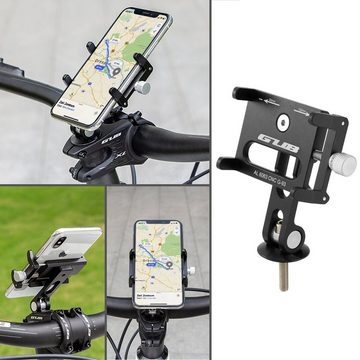 MidGard G-93 Universal Fahrrad-Lenkervorbau Halterung für Smartphone Smartphone-Halterung, (bis 7.5 Zoll, Smartphonehalter für A-Head Vorbauten)