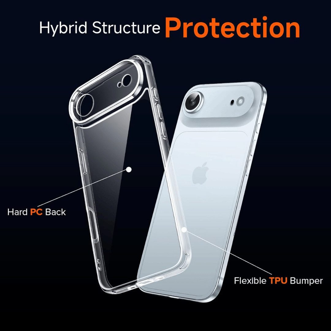 SmartUP Handyhülle + 2X Schutzglas für iPhone Air Display Panzerglas Panzerfolie Case 9H 6,6 Zoll, kompletter Rundumschutz, MagSafe-Technologie – Bild 4 von 5