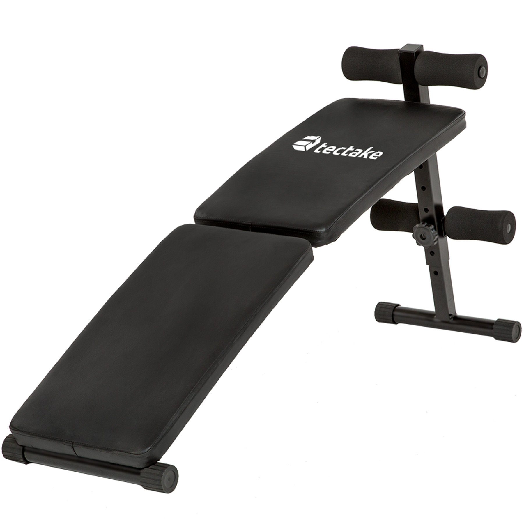 tectake Bauchtrainer Sit Up Bank 2-fach klappbar