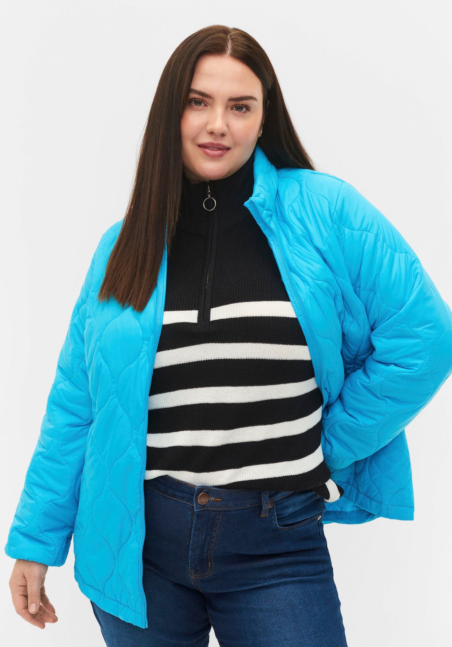 Zizzi river blue Zizzi JACKET Steppjacke