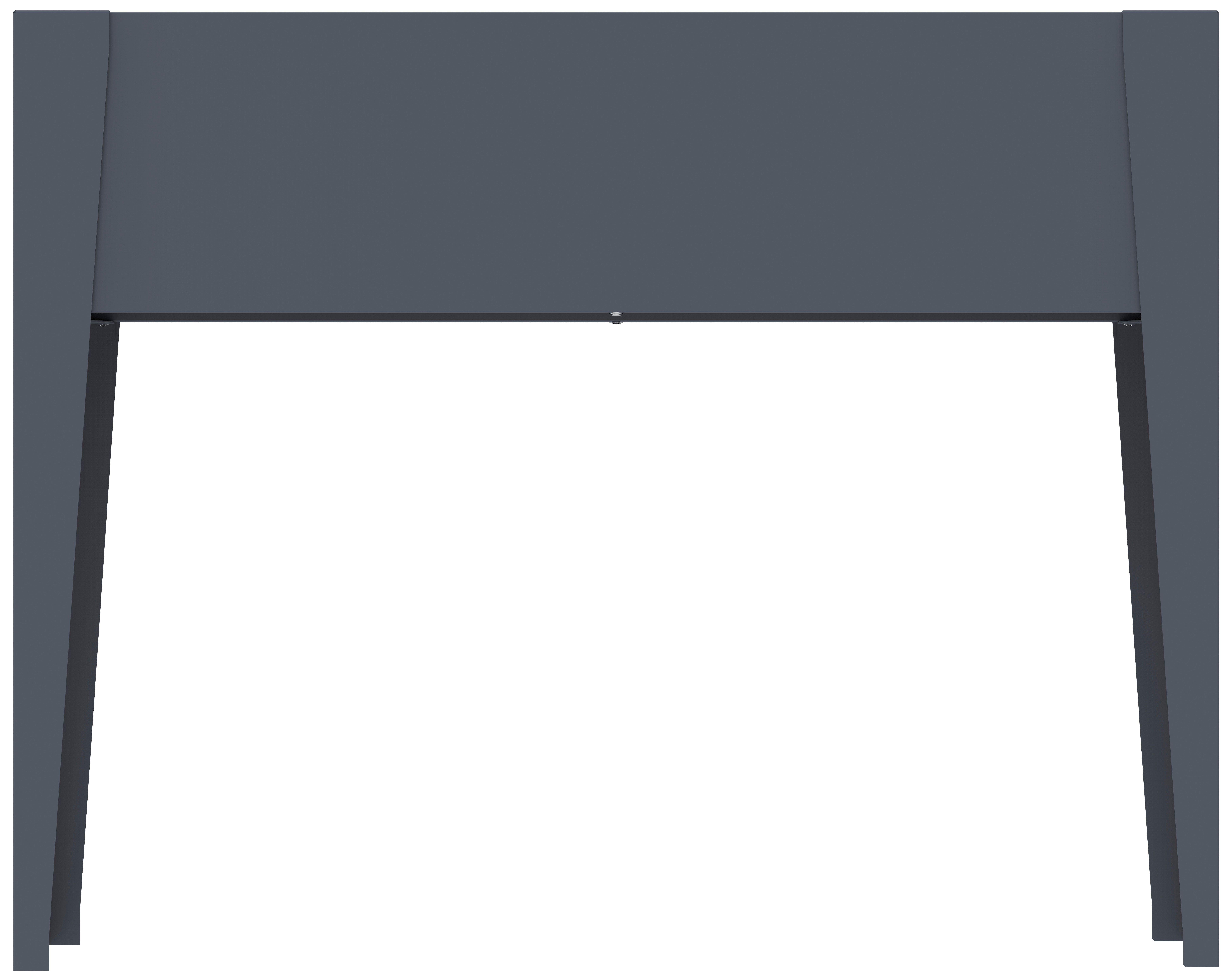 WESTMANN Hochbeet Vendura L Anthrazit, Ideal bei kleinen Stellflächen