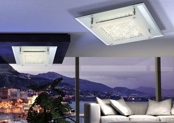 Globo Deckenleuchte Deckenleuchte LED Wohnzimmer Deckenlampe Schlafzimmer Flur Bad Küche