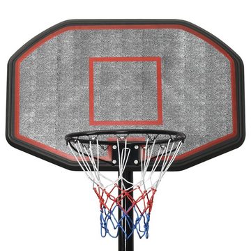 vidaXL Basketballkorb Basketballständer Schwarz 258-363 cm Polyethylen