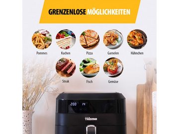 Setpoint Heißluftfritteuse, 1700 W, Große XXL 6Ltr Luftfritteuse Fritöse Pommes fettarm frittieren ohne Öl