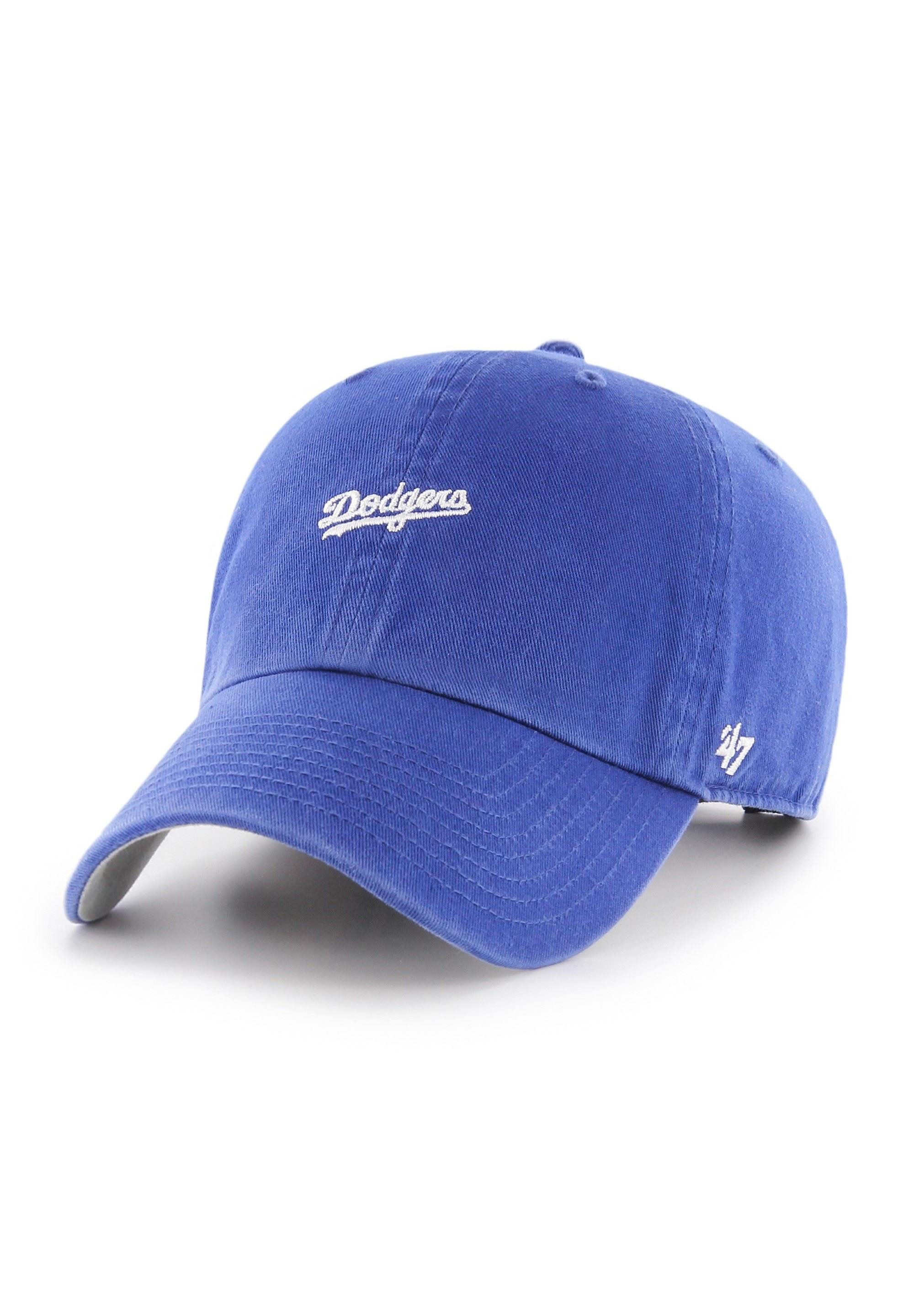 Baseball Cap Los Angeles Dodgers MLB Clean Up Baserunner Script Royalblau Verstellb