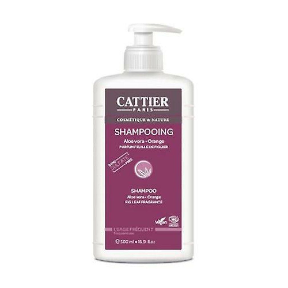 Cattier Paris Haarshampoo Cattier champu s/sulfato uso frec 500ml