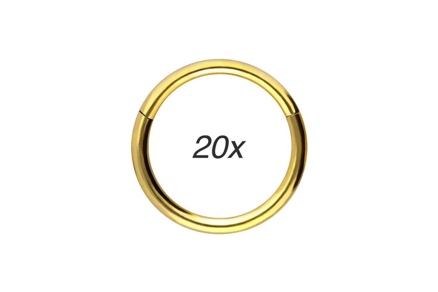 Farbe: Goldfarben + Variante: 20er SET