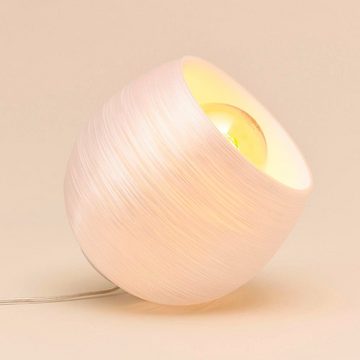 Philips Tischleuchte 3D-Druck Tischleuchte Mycreation Shell One in Weiß E27, keine Angabe, Leuchtmittel enthalten: Nein, warmweiss, Tischleuchte, Nachttischlampe, Tischlampe