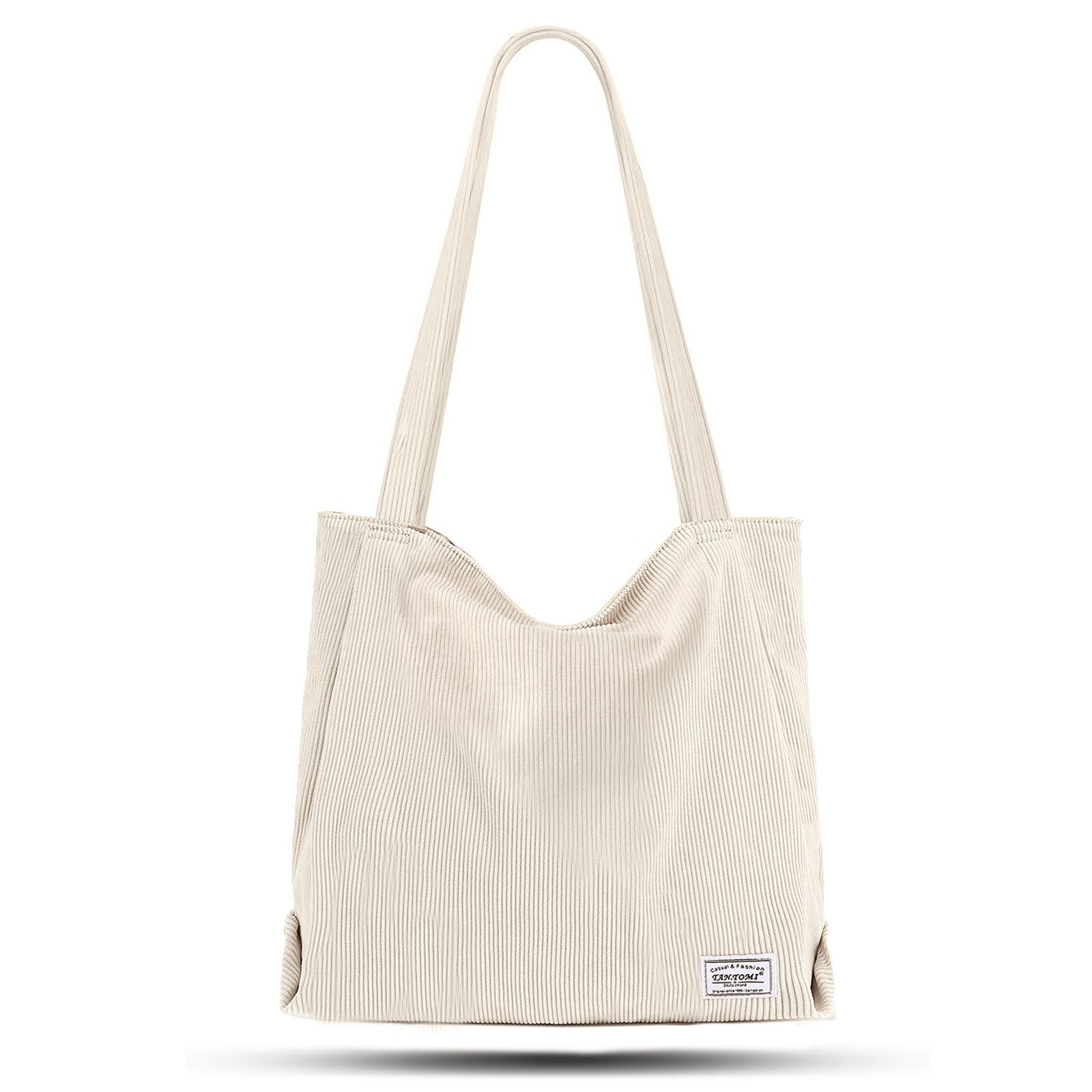 TAN.TOMI Shopper Tasche Damen Tote Bag mit Reißverschluss aus Cord Alltag, günstig online kaufen