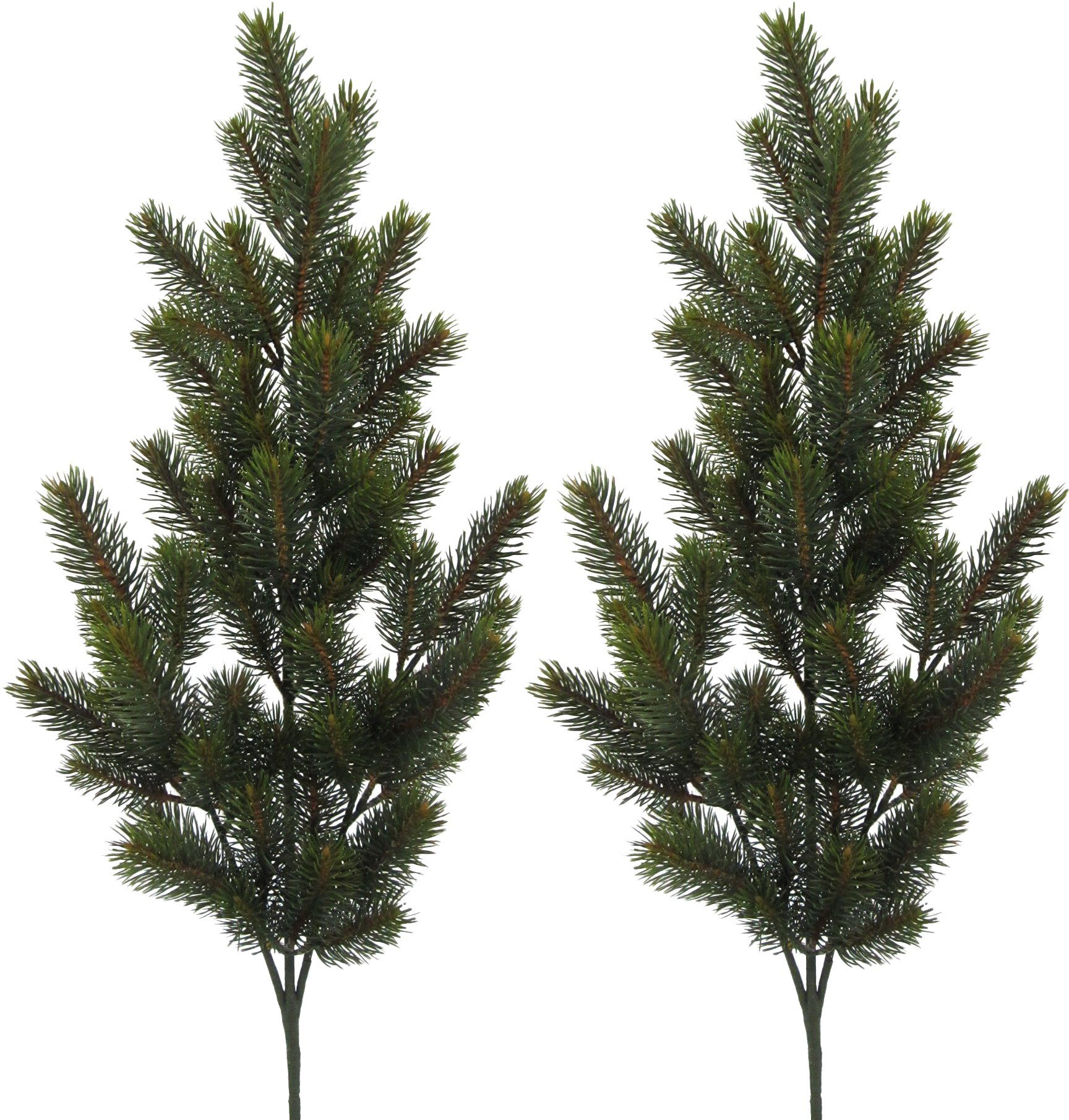 Winterliche Kunstpflanze Weihnachtsdeko Tanne, Creativ deco, Höhe 87 cm, Zw günstig online kaufen