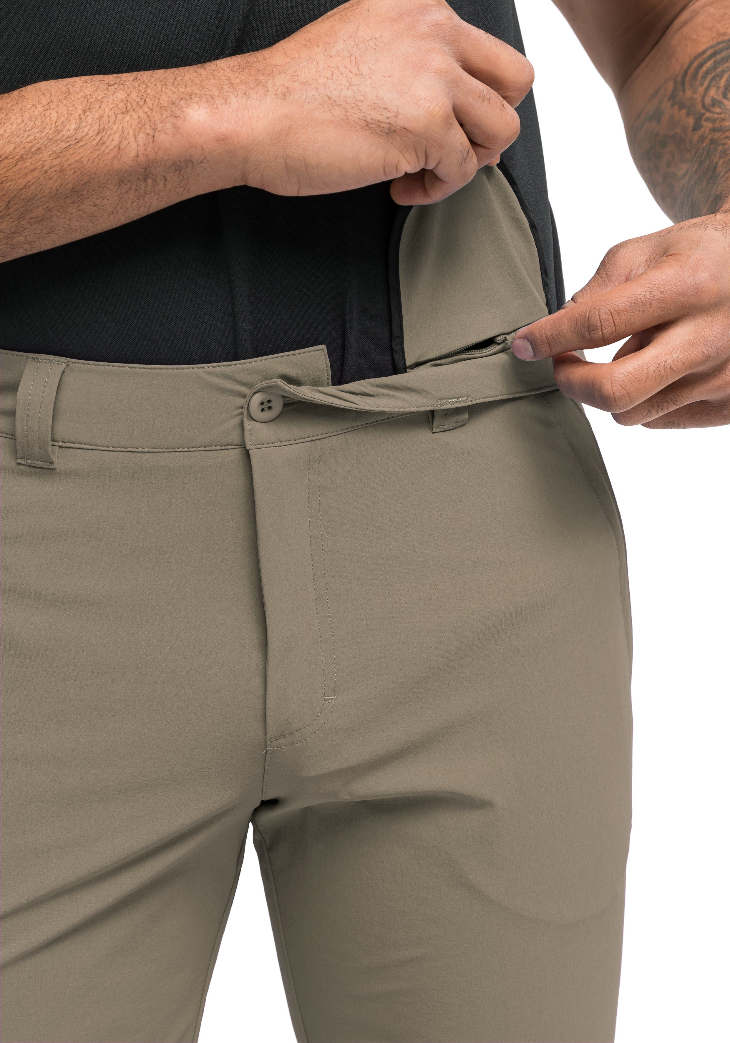 Maier Sports Funktionsshorts Huang Herren Shorts, kurze Outdoor-Hose, Bermudas mit 4 Taschen, Regular Fit