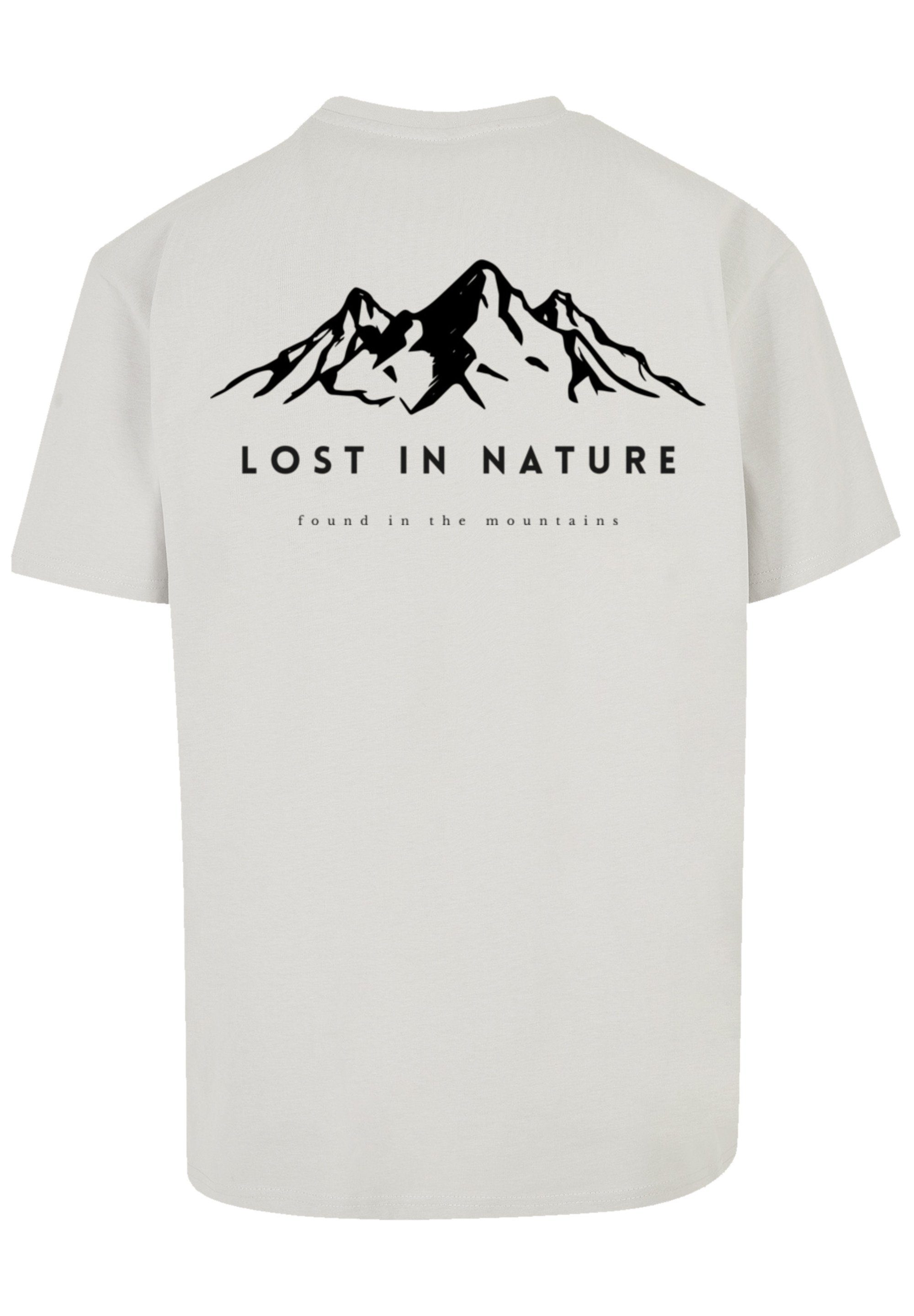 Print lightasphalt nature T-Shirt F4NT4STIC Lost in