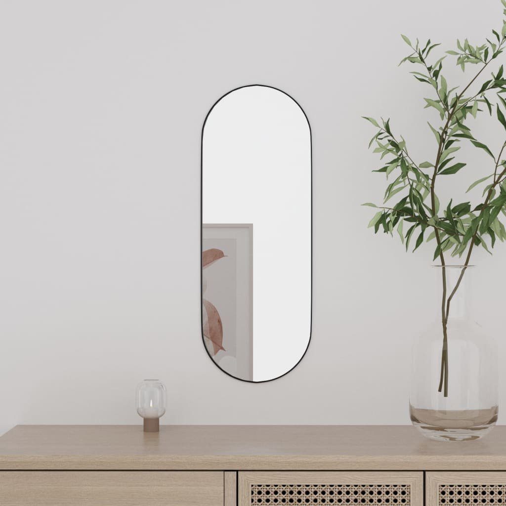 furnicato Wandspiegel 15x40 cm Glas Oval günstig online kaufen
