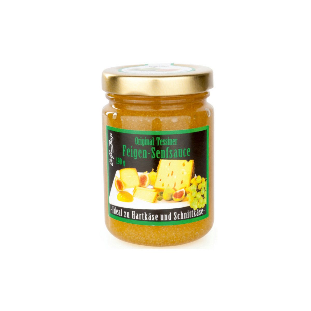 Ruwisch & Zuck Saucen, Ruwisch & Zuck Original Tessiner Feigen Senfsauce Süßlich scharf 190g