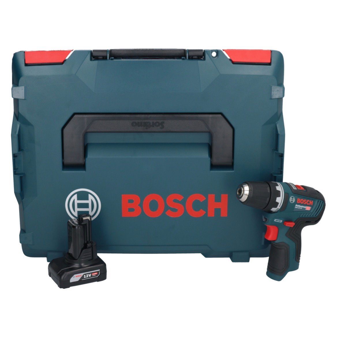 Thumbnail - Bosch Professional Akku-Schrauber GSR 12V-35 Professional Akku Bohrschrauber 12 V 35 Nm Brushless + 1x
