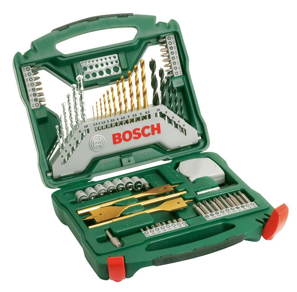 Bosch Home & Garden Werkzeugset X-Line-Titanium, 70-tlg., Bohrer- und Schrauber | Bohrer