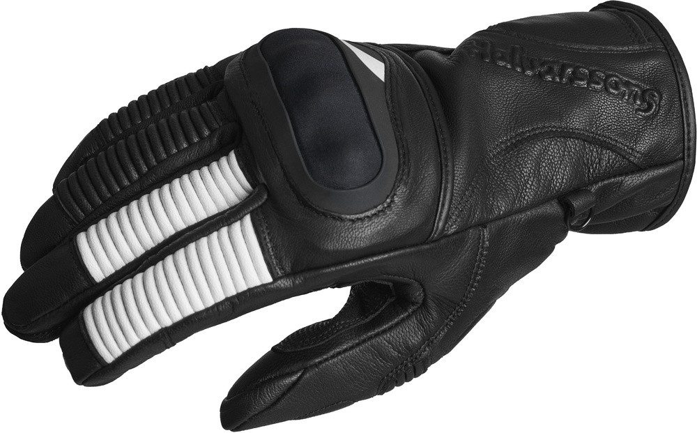 Halvarssons Motorradhandschuhe Glove Flaxen Black/White
