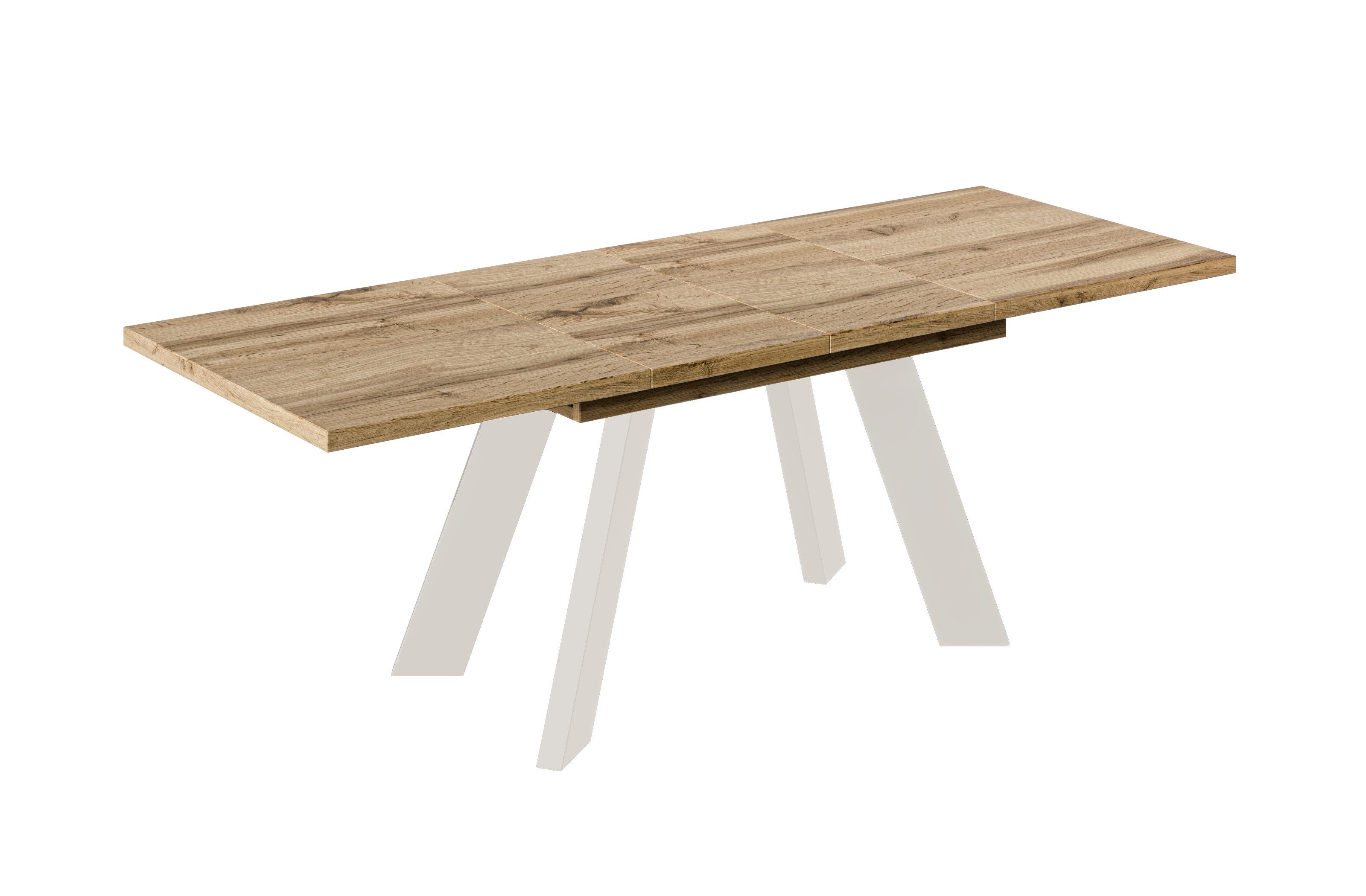 Endo-Moebel Esstisch "Coso Kaschmir" 130-210cm ausziehbar, erweiterbar, Kas günstig online kaufen