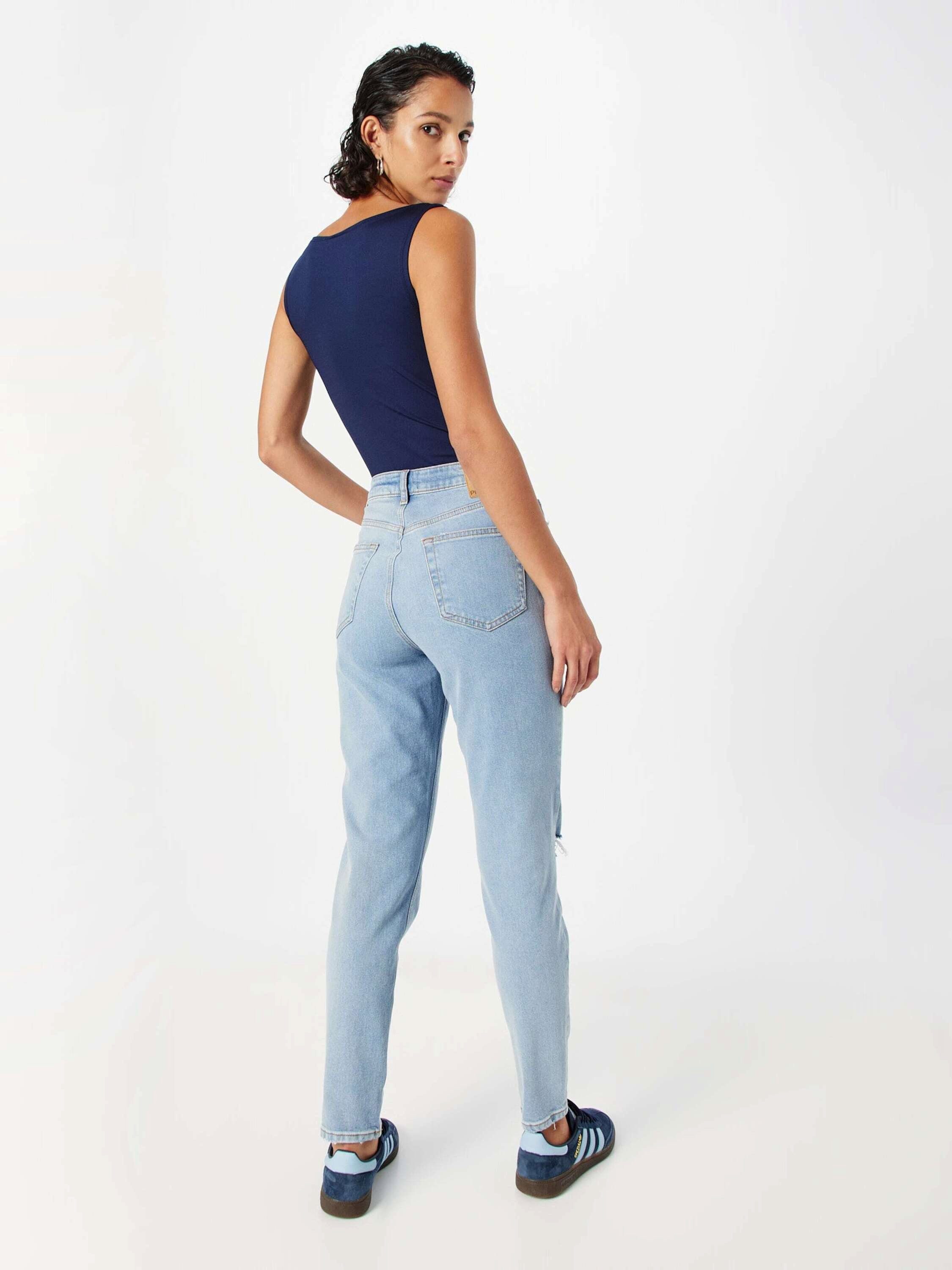 Weiteres pieces (1-tlg) High-waist-Jeans Leah Detail