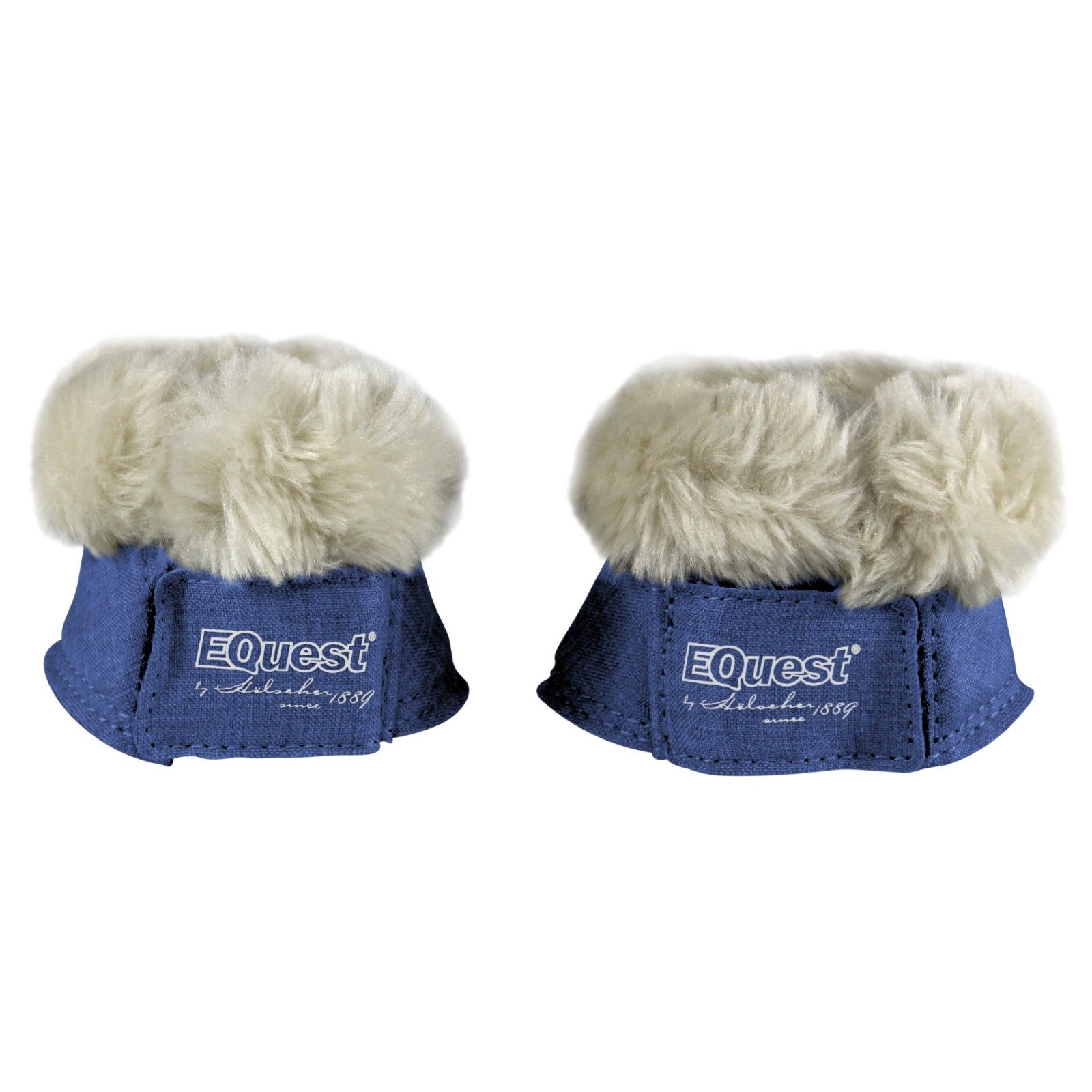 Hufglocken Hufglocke Melange speziell für Mini-Shettys, 2er Set - Navy