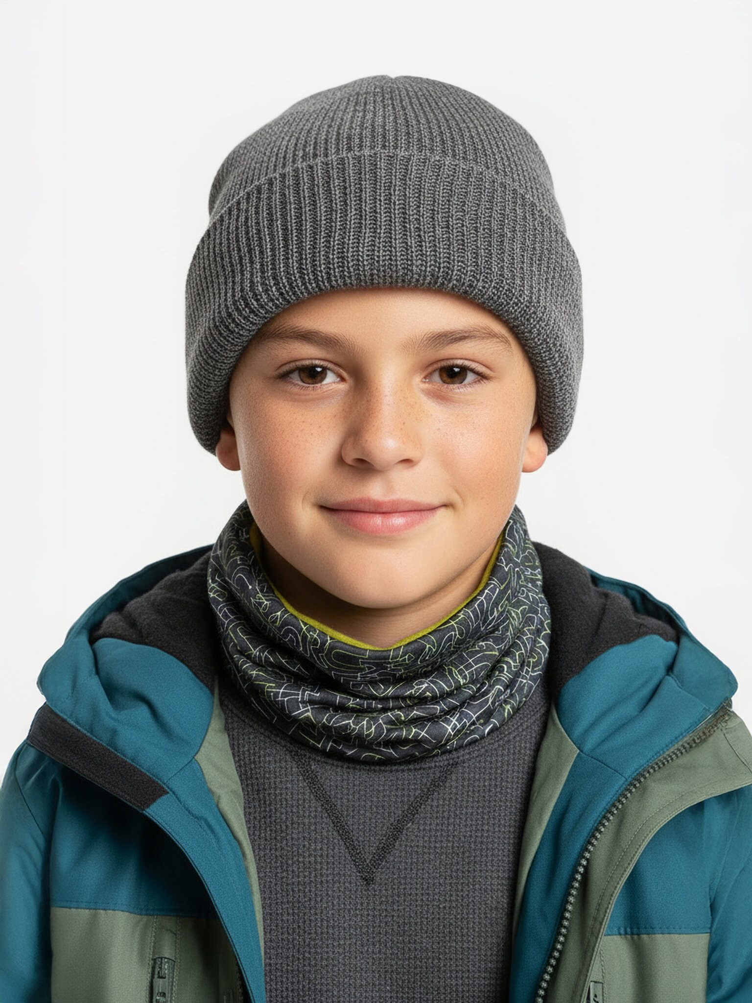 Quiksilver Sturmhaube Quiksilver Boy Snood grau QUIKSILVER-CEO-QUIKSILVER_ACCCS_03_AW2025 ge