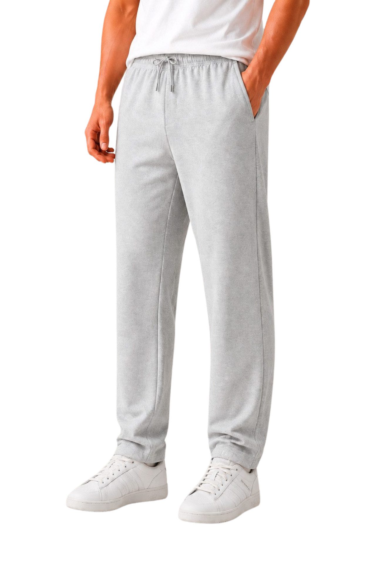 Jogginghose Herren, Sporthose Trainingshose, Baumwolle Laufhose
