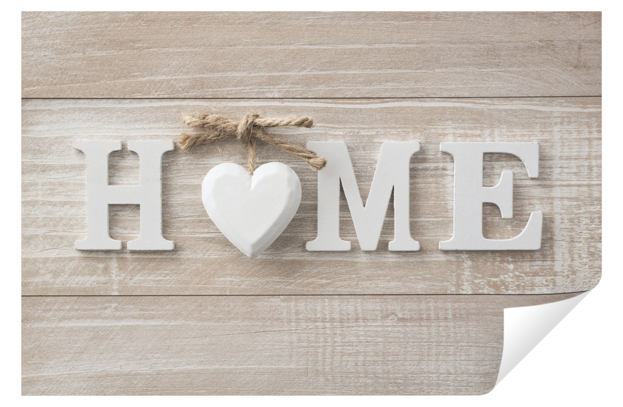 Wallarena Fototapete Bretter HOME Imitation Holz Holzoptik Wohnzimmer Schla günstig online kaufen