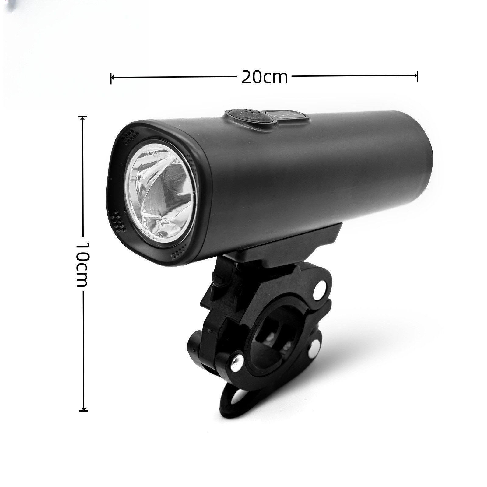 AIBISTAR Fahrradbeleuchtung Fahrradlicht Set StVZO zugelassen, 60 Lux, USB-aufladbar, 2600 mAh,60 LUX Superhell,Wasserdicht,Niedrige Batterie-Warnfunktion