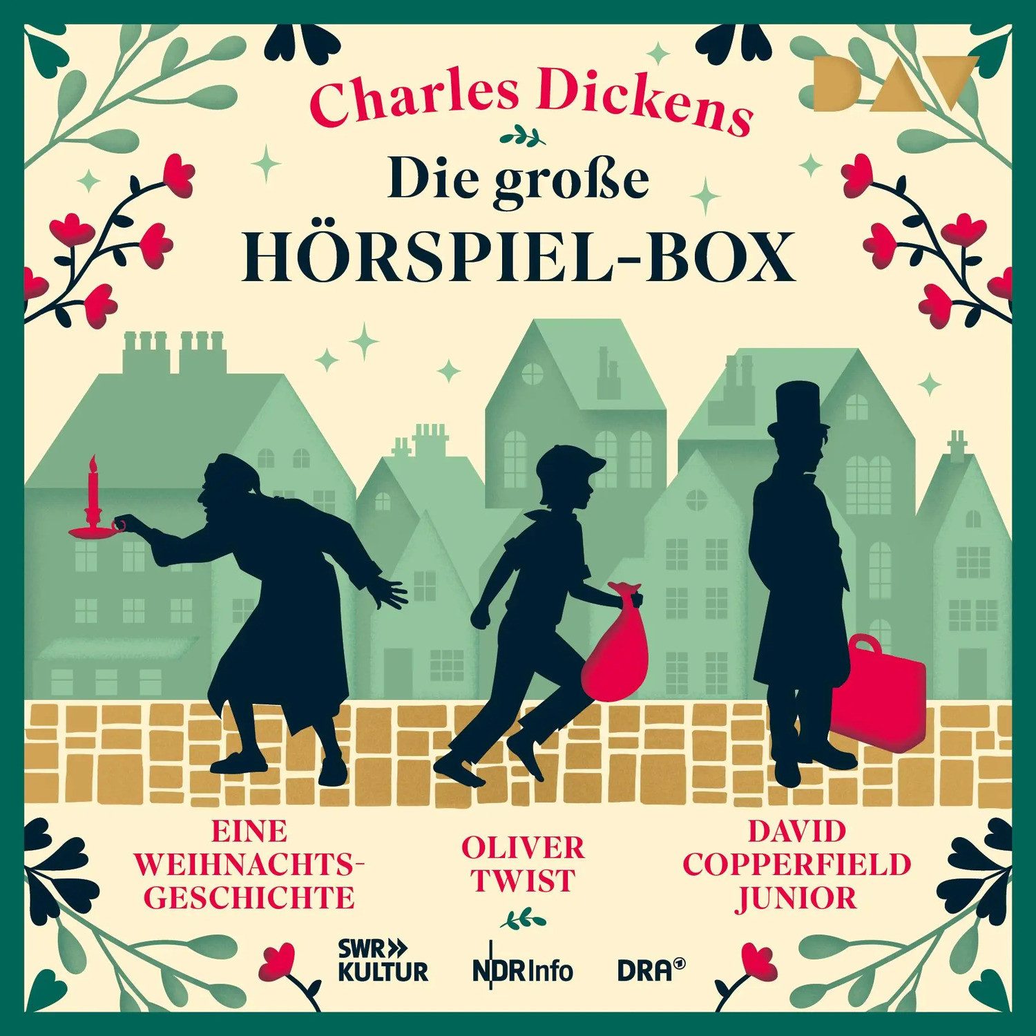 Der Audio Verlag Hörspiel Die große Hörspiel-Box - Eine Weihnachtsgeschichte, Oliver Twist,...