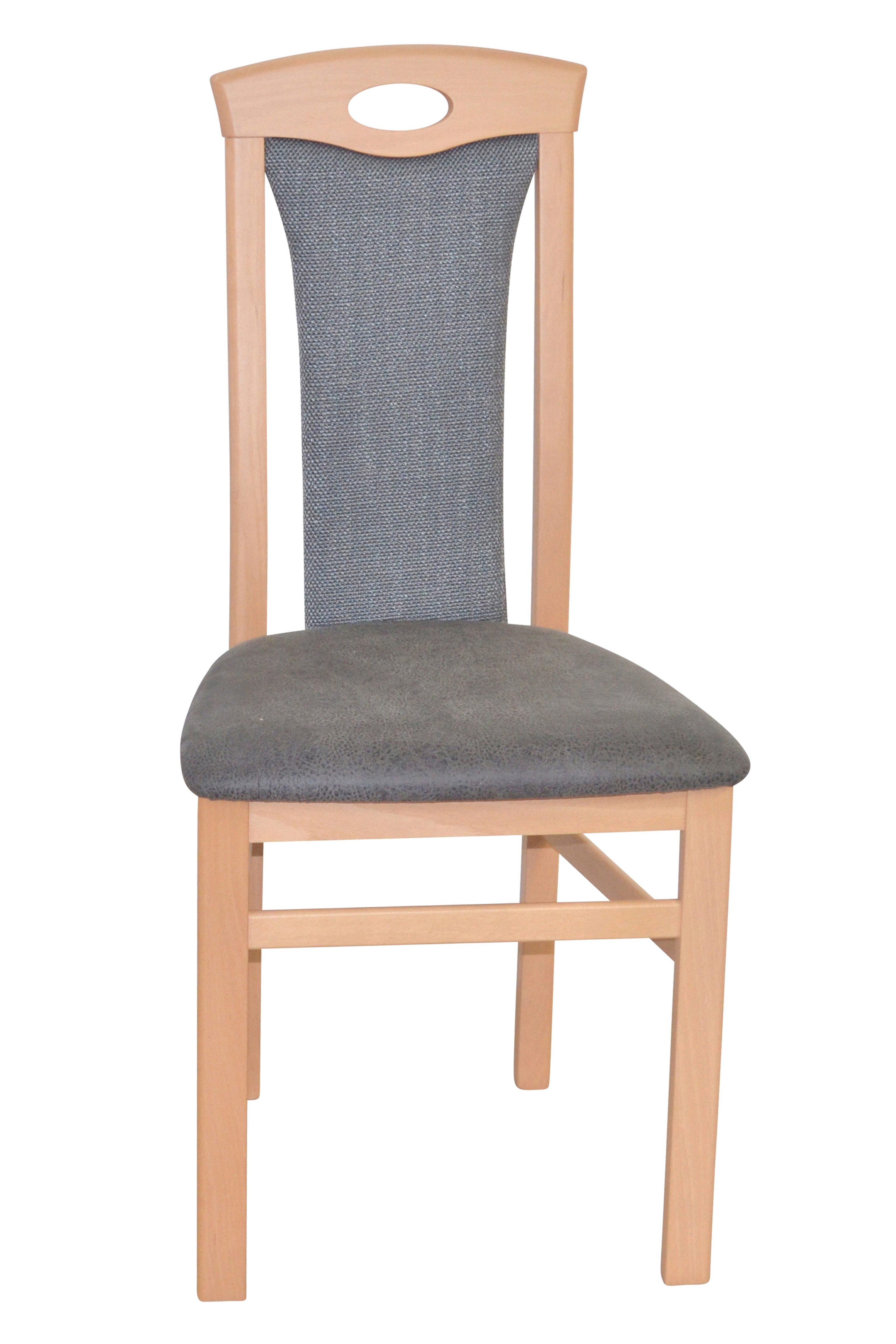 moebel-direkt-online 4-Fußstuhl 1 Massivholzstuhl, montiert, Gestell aus Ma günstig online kaufen