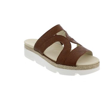 Waldläufer H-Sissy Pantolette, Janeiro- Leder, cognac, Weite H, 770501-160-082 Pantolette