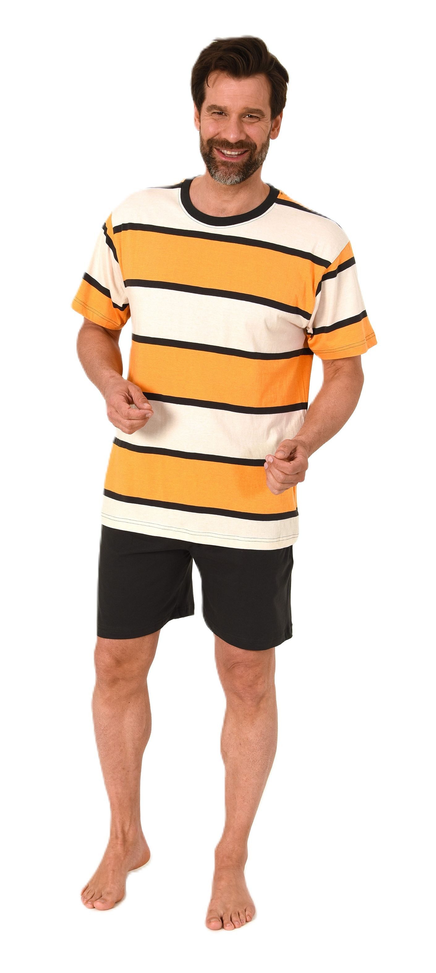 Normann Pyjama Normann Herren Schlafanzug kurzarm günstig online kaufen