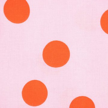 Rico Design Stoff Rico Design Baumwollstoff große Punkte rosa orange 50x140cm