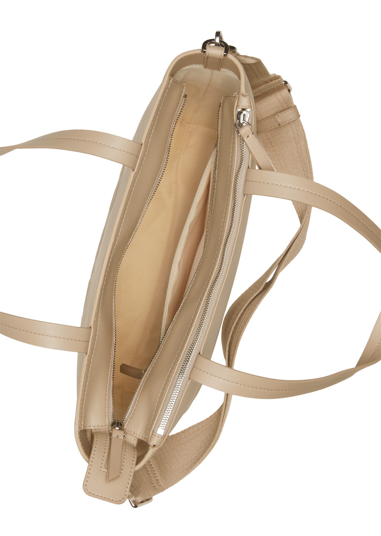 Marc O'Polo Shopper aus einer Lederalternative aus recyceltem Polyester