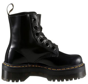 DR. MARTENS Molly Schnürboots im derben Look