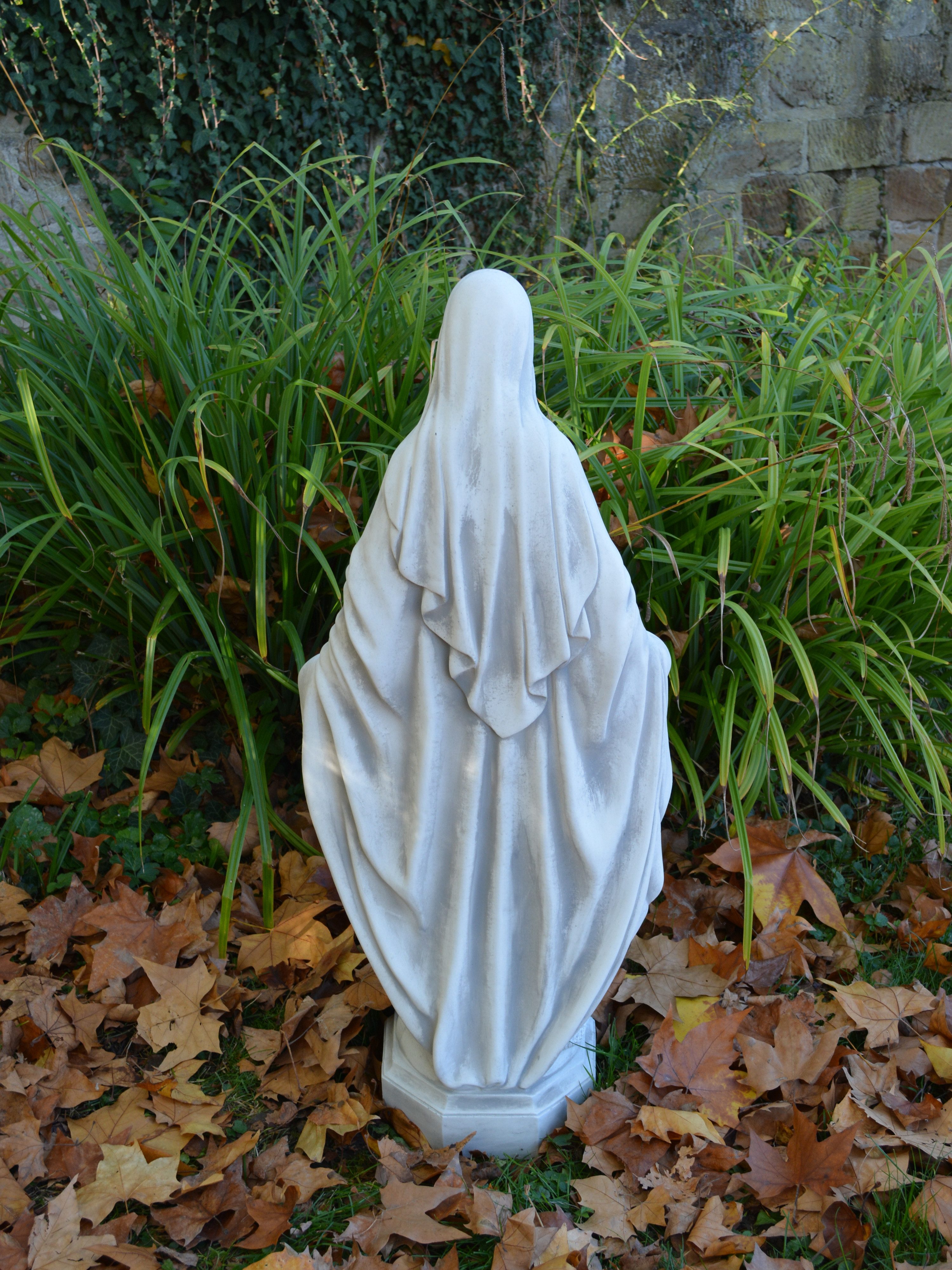 gartendekoparadies.de Gartenfigur Statue der heiligen Maria, Madonna, H. 98 cm, 60 kg, Frostsicher