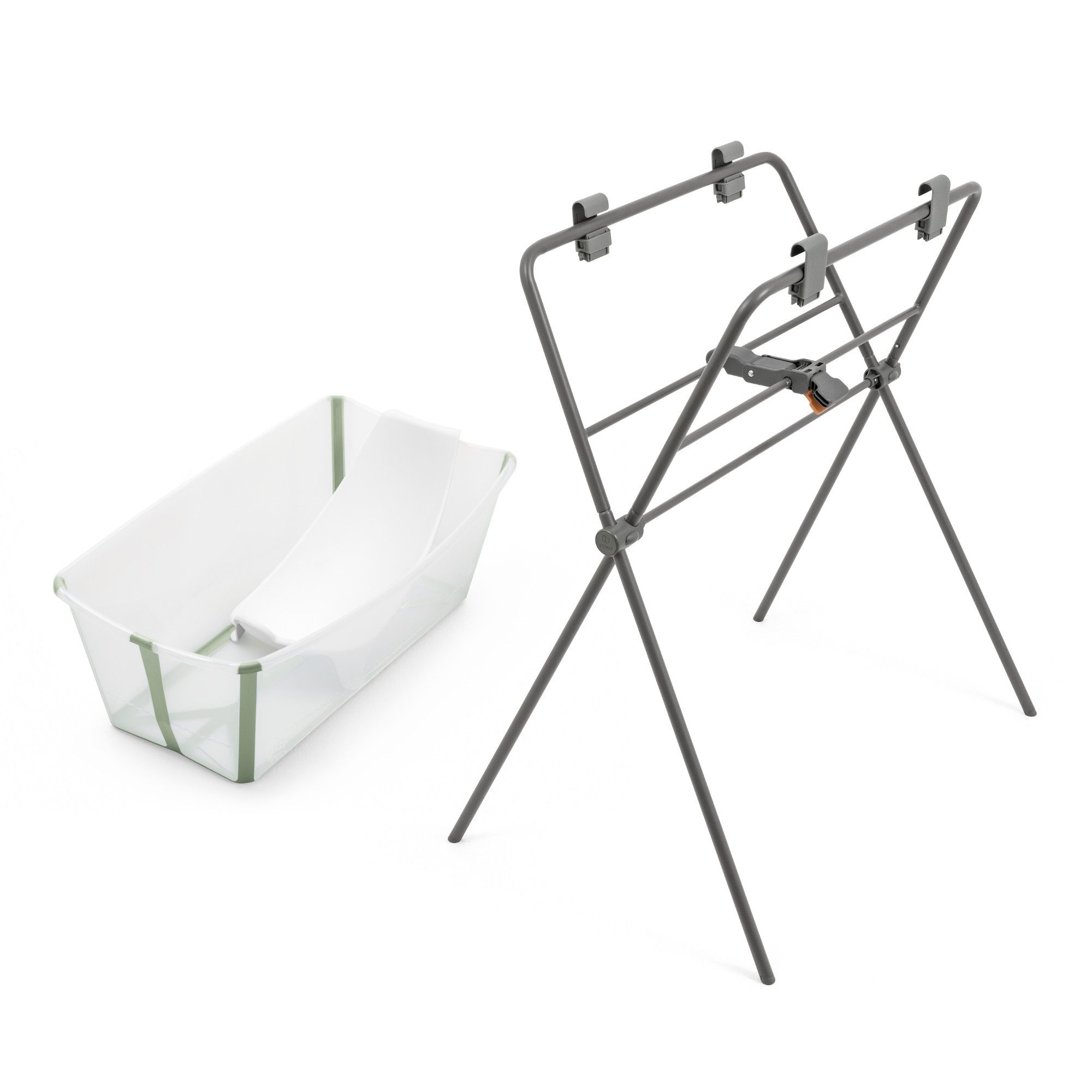 Stokke Babybadewanne Flexi Bath®, Stand und Newborn Support Bundle, (Set)