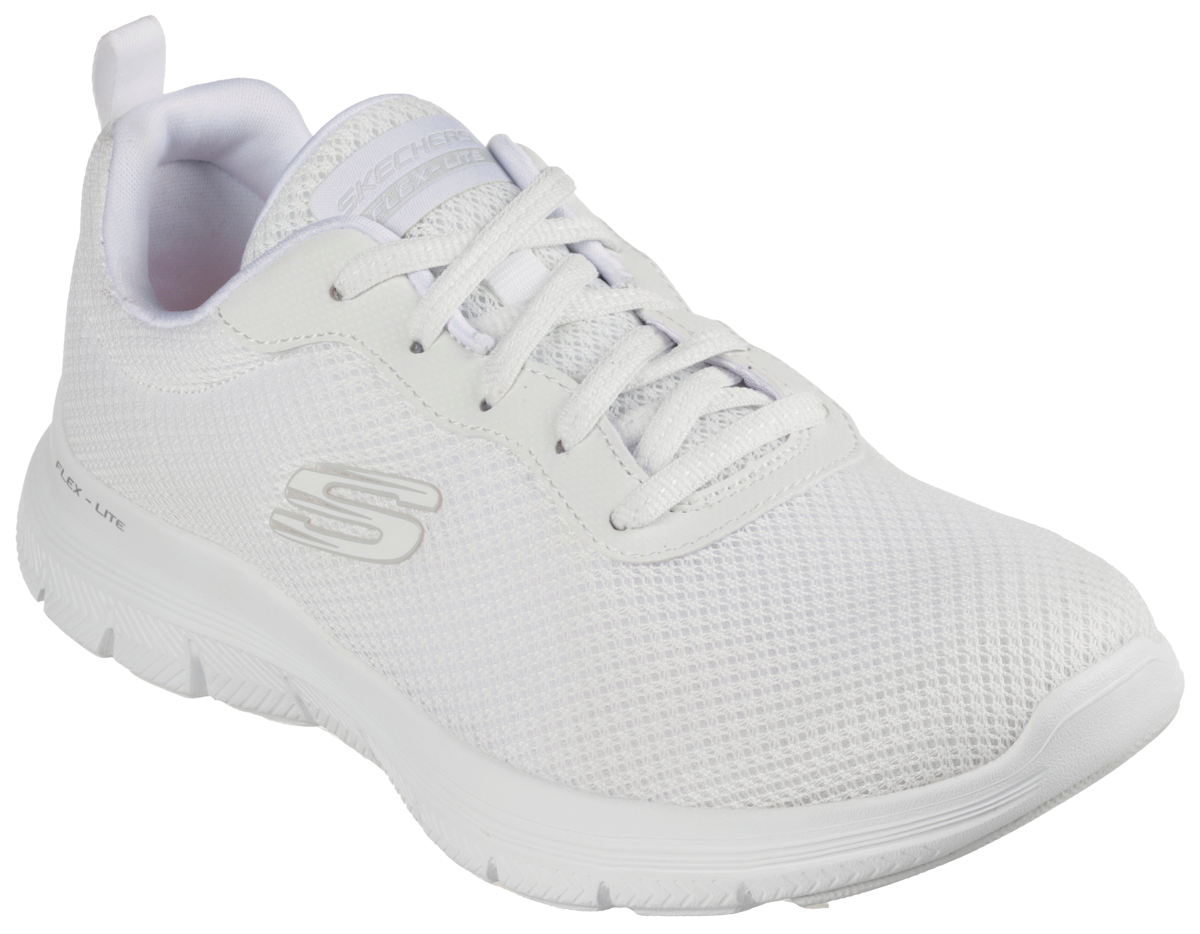 Skechers FLEX APPEAL 4.0 BRILLINAT VIEW Sneaker mit Air Cooled Memory Foam, Freizeitschuh, Halbschuh, Schnürschuh