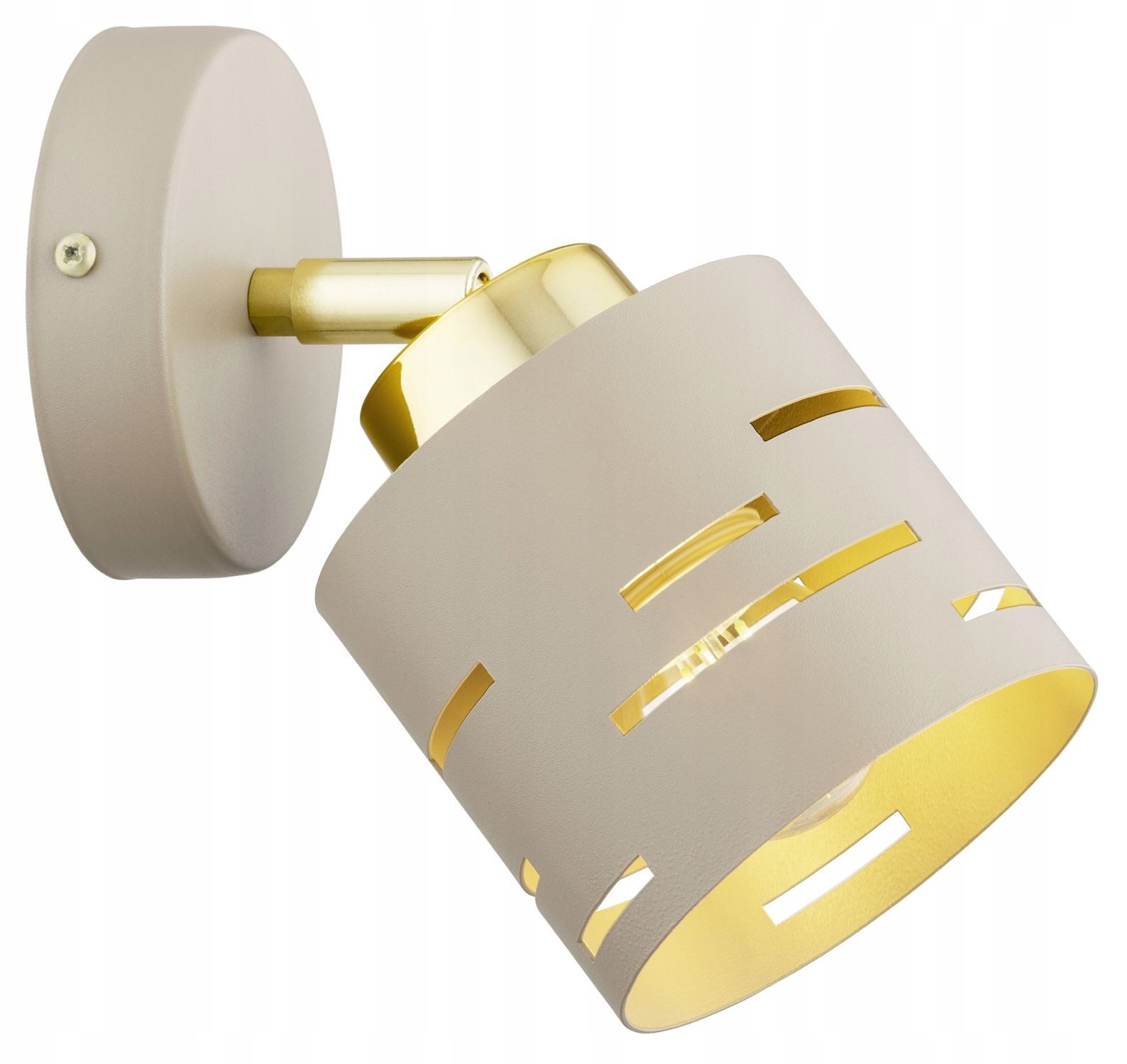 Licht-Erlebnisse Wandstrahler AVEN, ohne Leuchtmittel, E27 verstellbar Modern