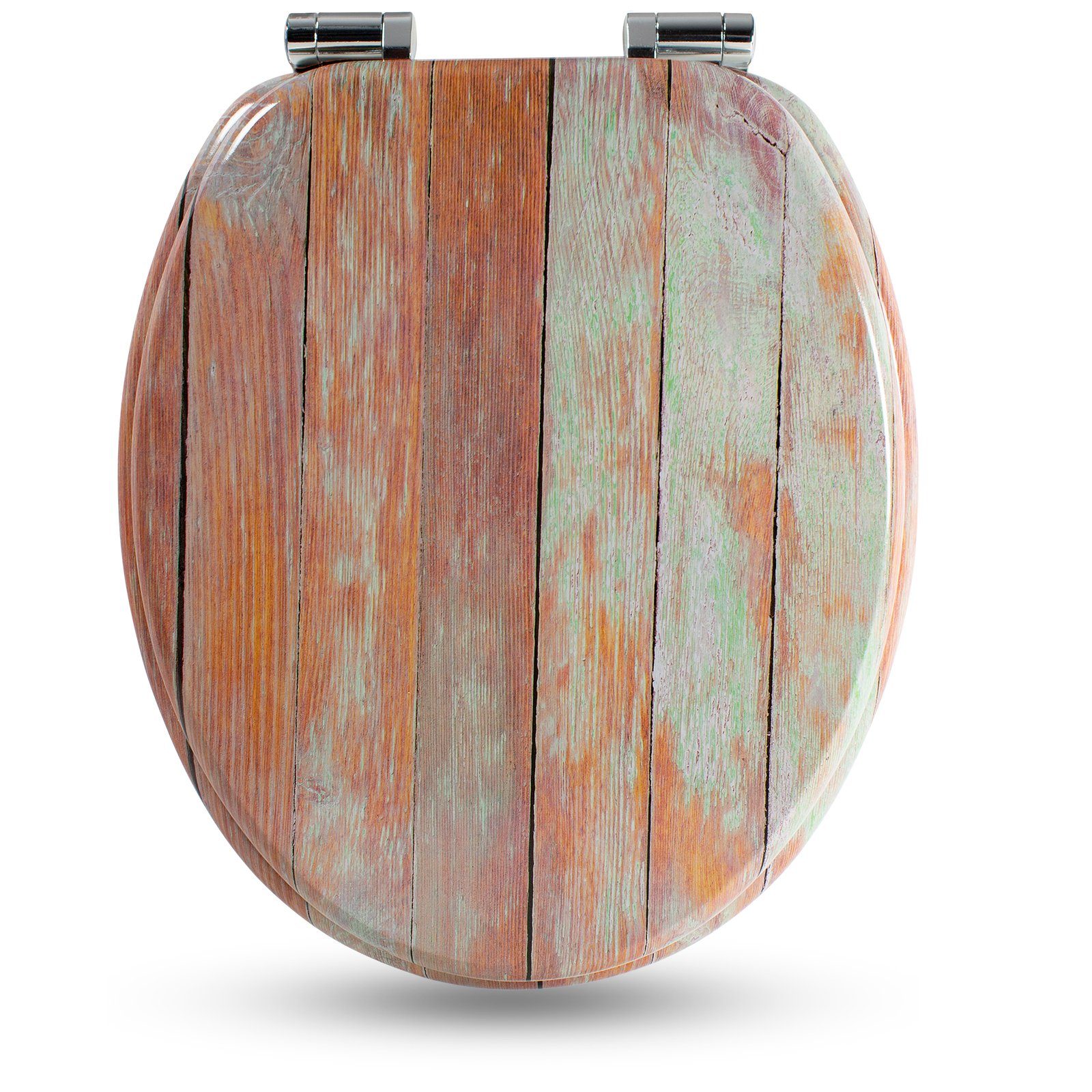 Sanfino WC-Sitz "Blue Wood" Premium Toilettendeckel günstig online kaufen